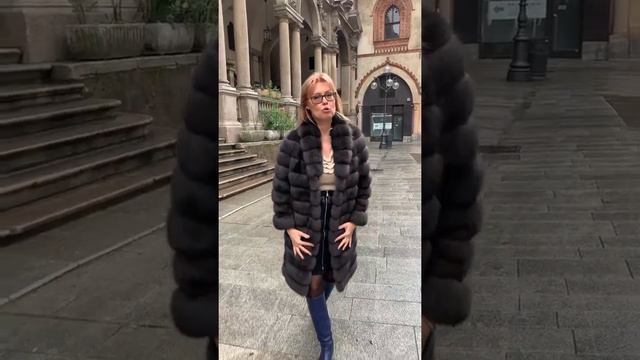 Купить шубу из соболя в Милане Италии:(+39)3341694865 смотреть онлайн