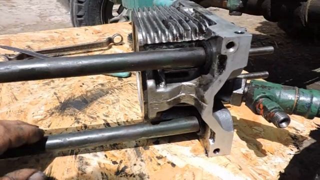 Ремонт двигателя Д-37 ?Сборка и обзор головок цилиндров Т-40 ? смотреть онлайн