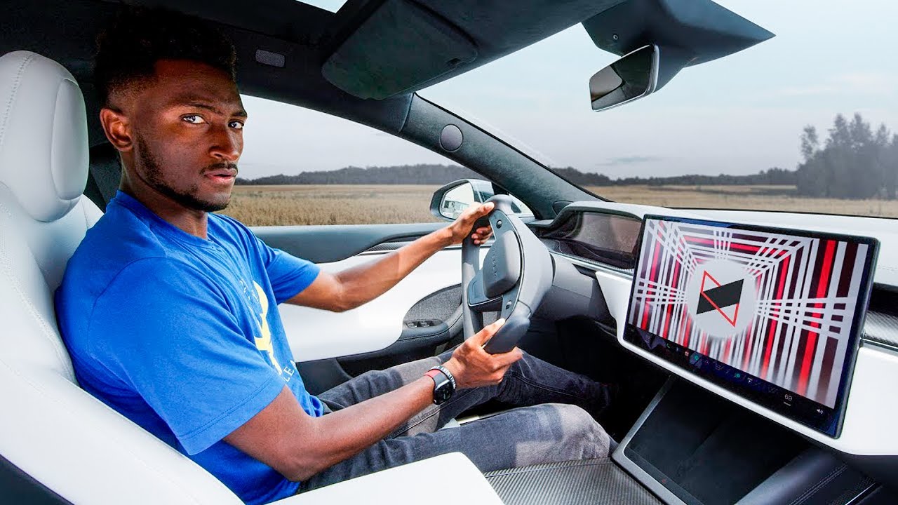 Обзор новой Tesla Model S Plaid от MKBHD смотреть онлайн