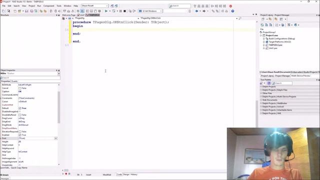 Delphi Programming Series: 33.1 - Tabbed Notebook Dialog смотреть онлайн