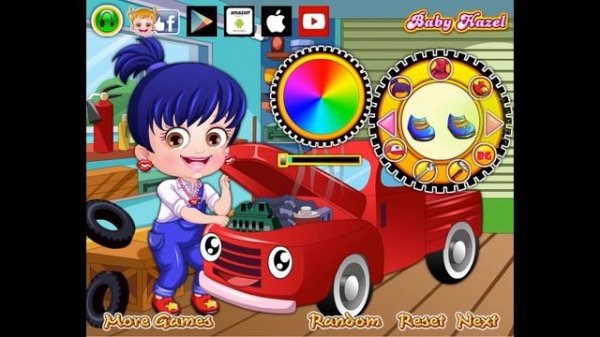 Dress Up like a Dentist | Learn to Dress Up | Baby Hazel Games