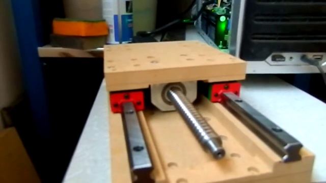Test axis Z - Тест оси Z NEMA 24 Stepper Motor смотреть онлайн