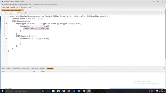 count all contacts under any account | after insert | after update | after delete | Salesforce |Ape смотреть онлайн