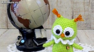 Амигуруми: схема Совёнок. Игрушки вязаные крючком - Free crochet patterns.