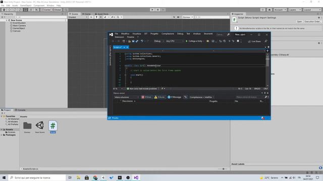 Fix "Can't add script component '...' because the script class cannot be found. Make s..." - Unit смотреть онлайн