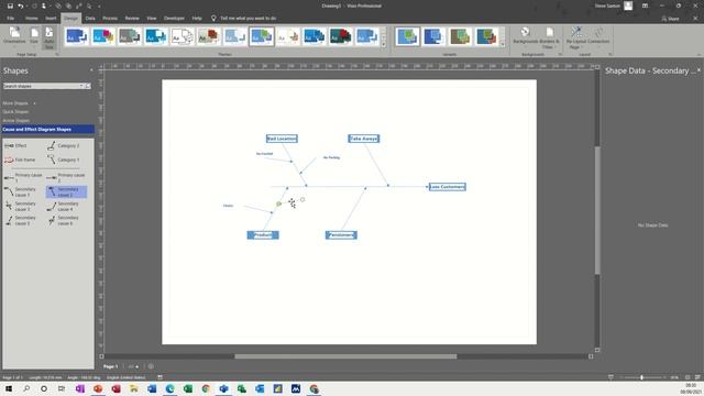This video explains how to create a cause and effect diagram in Microsoft Visio смотреть онлайн