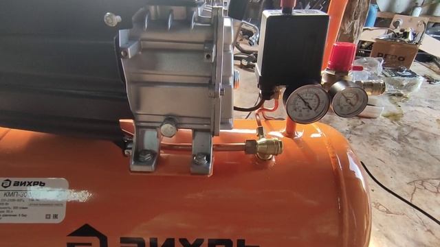 Компрессор ВИХРЬ 300 50 VS ABAC. Нерадостная покупка (. смотреть онлайн