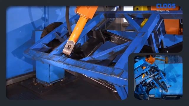 Сварочные роботы CLOOS для деталей сельскохозяйственных машин Agrostroj смотреть онлайн