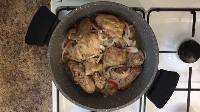 Чахохбили. Грузинская кухня. Чахохбили из курицы смотреть онлайн
