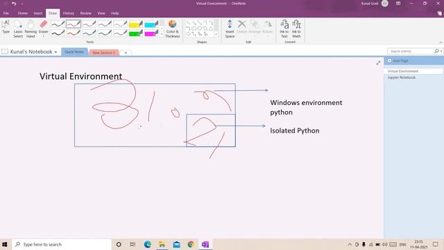 Setup of Python Programming Environment, Basic pip command, Python Virtual Environment смотреть онлайн