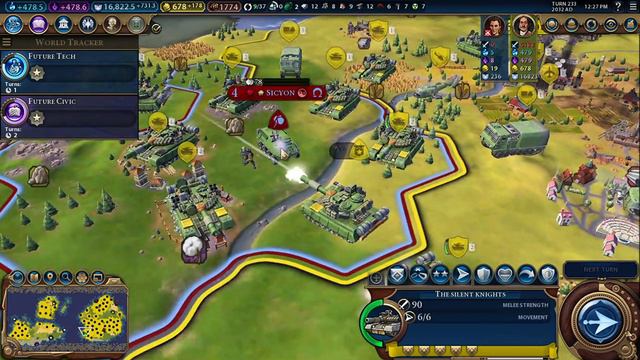 Civilization VI - What will happen if we capture every single city of all AI Civilizations? смотреть онлайн