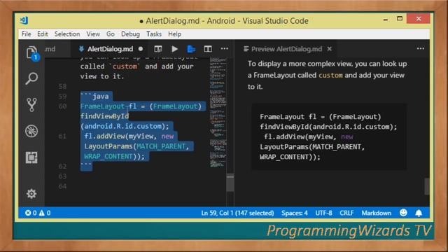 Android S2E3 : Dialogs - AlertDialog Class смотреть онлайн