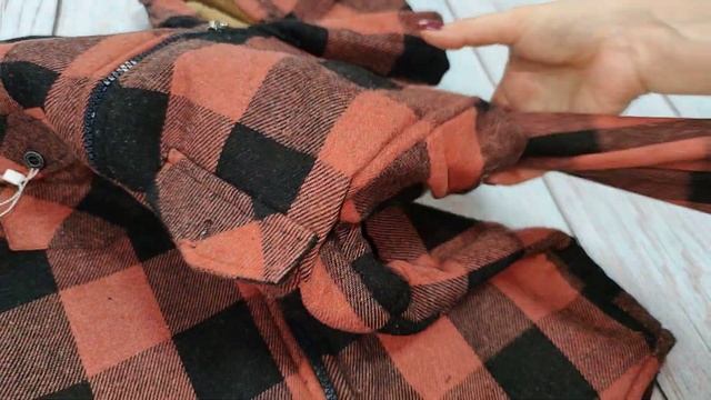 Детская рубашка подростковая клетка для мальчика 7-12 лет теплая красная 4826 смотреть онлайн