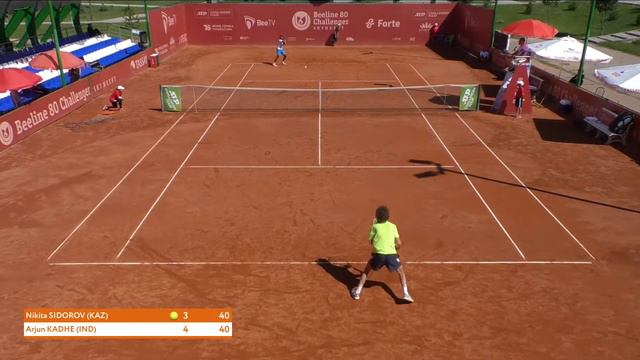 🎾 Bee TV Challenger 80 - QLF: (KAZ) Nikita SIDOROV vs Arjun KADHE (IND) (15.05.22) смотреть онлайн