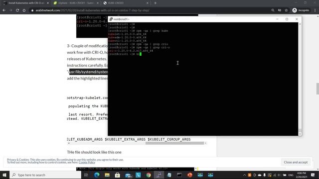 Installing Kubernetes with CRI-O on CentOS 7 | Step-by-Step смотреть онлайн