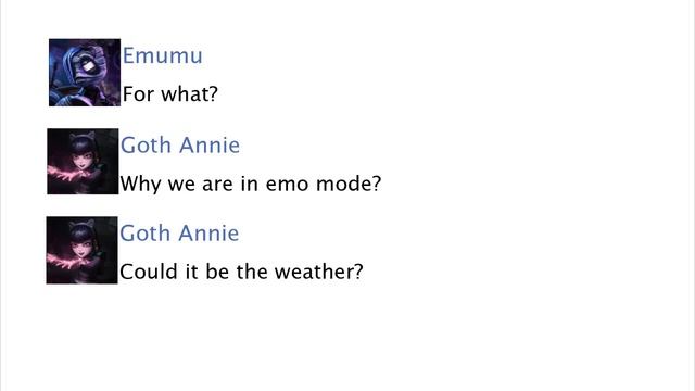 If league of legends Champions had Facebook #56 (Emumu and Goth Annie) смотреть онлайн