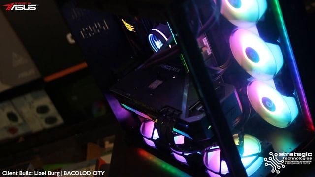 Lian Li 011 Dynamic Razer Edition Case featuring ASUS ROG Strix NVIDIA Geforce RTX 3080 OC смотреть онлайн