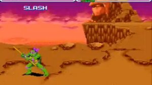 TMNT IV turtles in time SNES all bosses defeated IN HARD