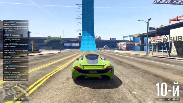 УГАРНЫЕ И СТРАШНО ОПАСНЫЕ ГОНКИ НА НЕРЕАЛЬНОЙ БОЛЬШОЙ ВЫСОТЕ ► GTA 5 ONLINE (Угар) смотреть онлайн