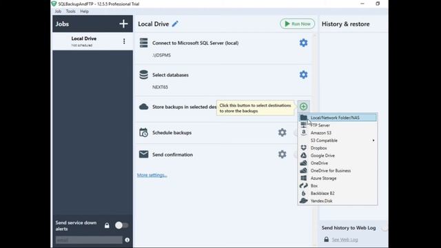 Database Auto Backup on SQL Tool | TechSA смотреть онлайн