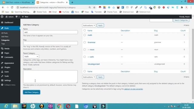 How to add menus ,pages,sub pages, category and sub category in WordPress Ecommerce wesbite-4 смотреть онлайн