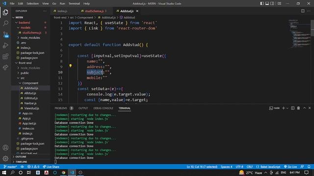 MERN APP 6 | Create Schema File смотреть онлайн