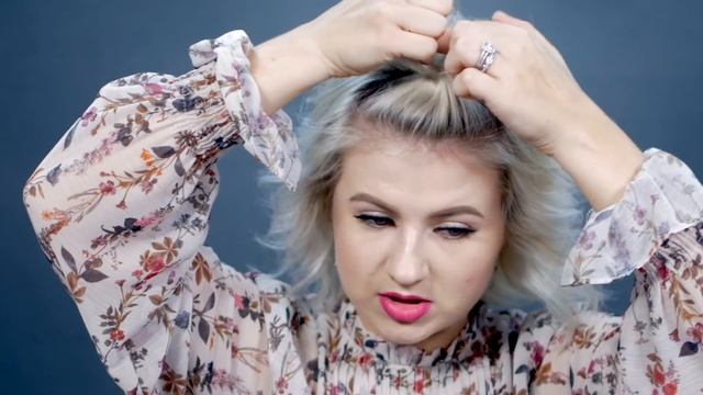 10 EASY UPDO Tutorials FOR SHORT HAIR | Milabu смотреть онлайн