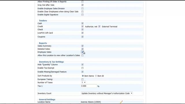 POS Reports Preview смотреть онлайн