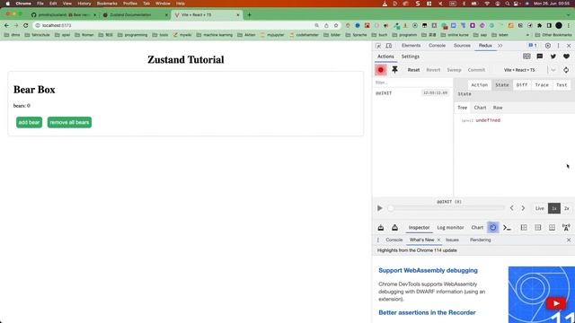 React Zustand 状态管理库教程 - 5. devtools 调试工具 смотреть онлайн