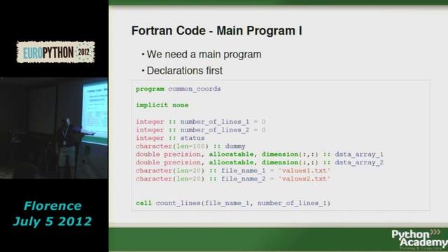 Python is faster than fortran смотреть онлайн