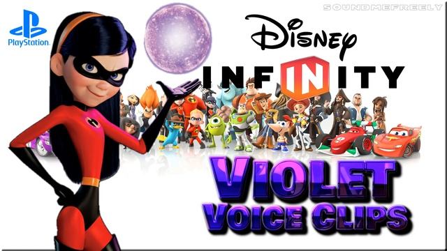 All Violet Voice Clips • Disney Infinity 1.0 • (Sarah Vowell) All Voice Lines