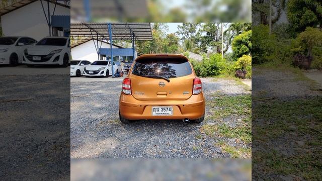 nissan march 1.2E ออโต้ ปี 2011 ราคา 189,000 บาท смотреть онлайн
