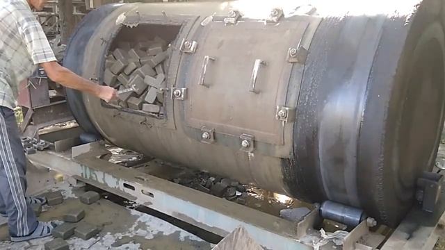 Галтованная брусчатка производство смотреть онлайн