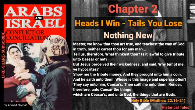 Ch2: Heads I Win, Tails You Lose | Arabs & Israel: Conflict or Conciliation -Ahmed Deedat(Audiobook смотреть онлайн