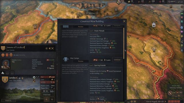 Crusader Kings III | Out of Africa | Episode 01 смотреть онлайн