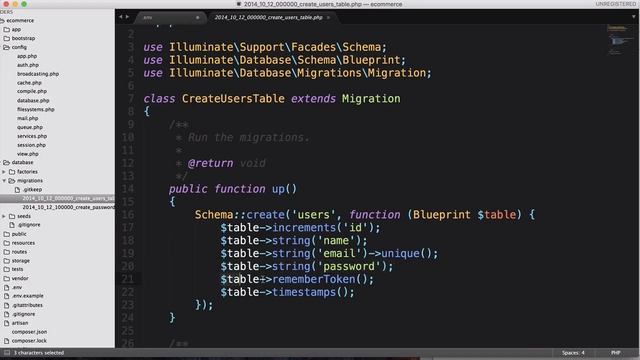 Desarrollo Ecommerce con PHP y Laravel | 10. Configurar base de datos смотреть онлайн