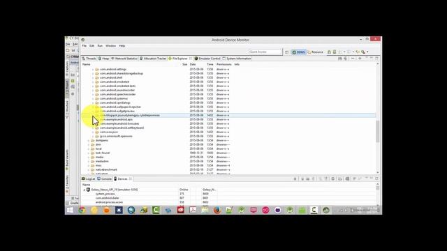 How to check to see if your sqlite database is on the Android Emulator смотреть онлайн