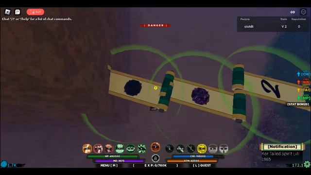 Getting Tyn Tails Gen 2 2nd Form But This Happened.... (Shindo Life)