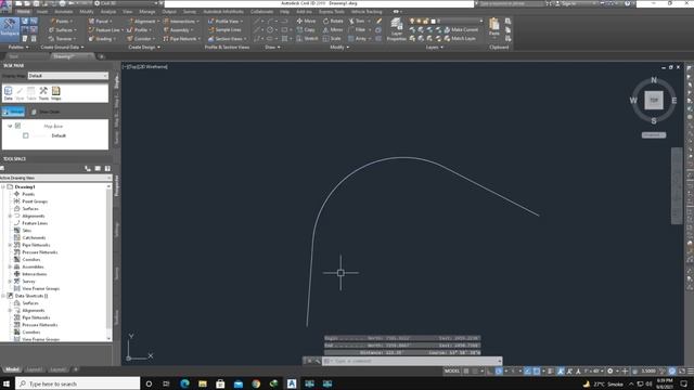 How to use Line tangent command in AutoCAD Civil 3d? смотреть онлайн