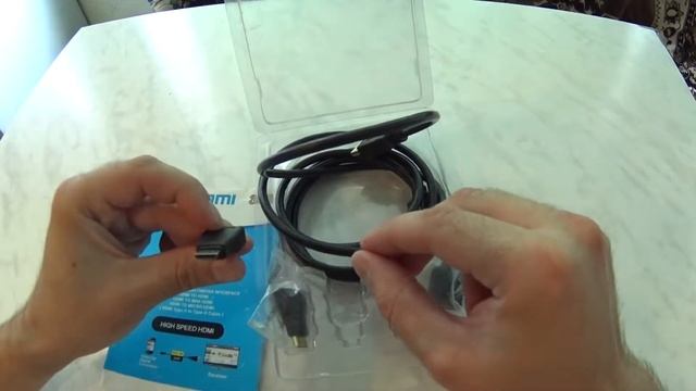 кабель HDMI + переходники micro hdmi to hdmi, mini hdmi с aliexpress смотреть онлайн
