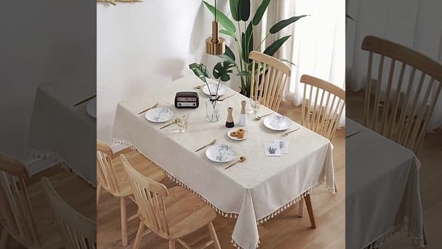 Скатерть кружевная льяная