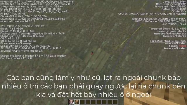 Hướng dẫn tìm Kim Cương trong Minecraft 1.17 - Java Edition смотреть онлайн