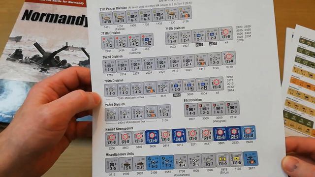 Normandy '44 (GMT Games) - Component Overview - Diagonal Move смотреть онлайн