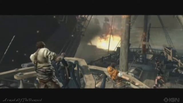 Pirates Of The Caribbean Armada Of The Damned - Interview 5 - IGN One смотреть онлайн
