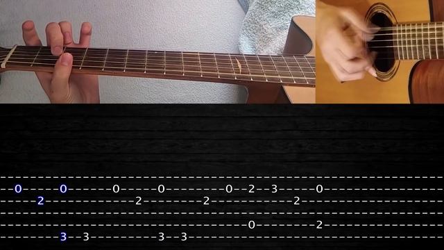 How to play 'Skyrim' Guitar Tutorial [TABS] Fingerstyle смотреть онлайн