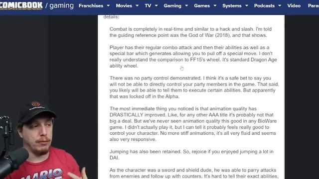 Fans are MAD at Dragon Age Dreadwolf LEAKED GAMEPLAY! Missing features and NEW COMBAT? смотреть онлайн