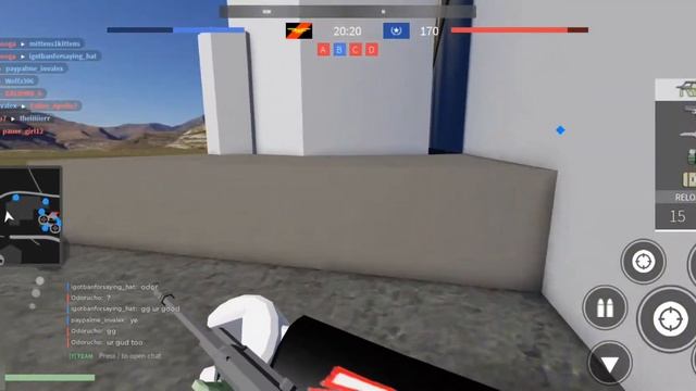 Im so bad at.. POLY BATTLE (Poly Battle Roblox mobile) смотреть онлайн
