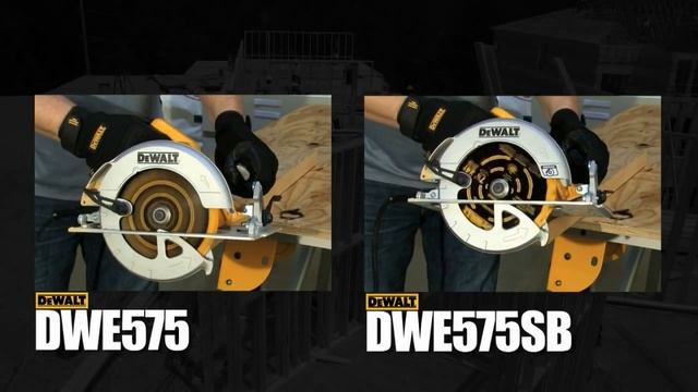 [Promo] Dewalt DWE575, 7 1/4" Lightweight Circular saw смотреть онлайн