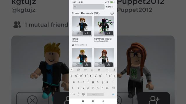 ответ как добавить в друзья в Roblox!!! смотреть онлайн
