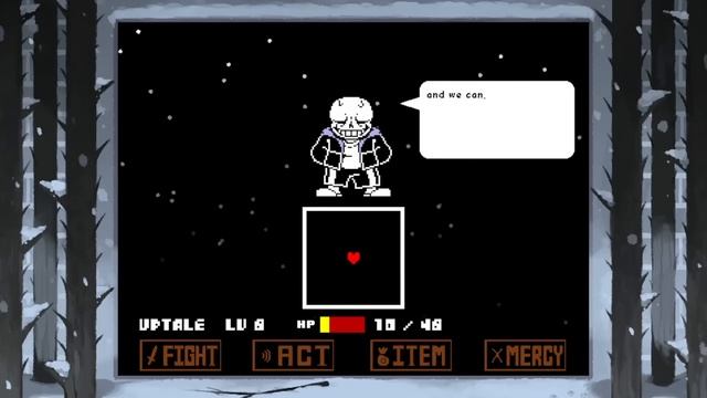 {Full} YH!Undertale Games - Snowdin Encounter Sans Fight